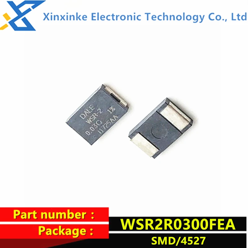 WSR2R0300FEA DALE WSR-2 0.03R 1% Current Sensing Resistor - SMD 2watts .03ohms 75PPM 2W 30mR 0.3Ω New Original Genuine