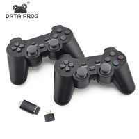 Data Frog Wireless Game Joystick for Android Mobile Phone 2.4G Joystick Gamepad for PC Dual Controller