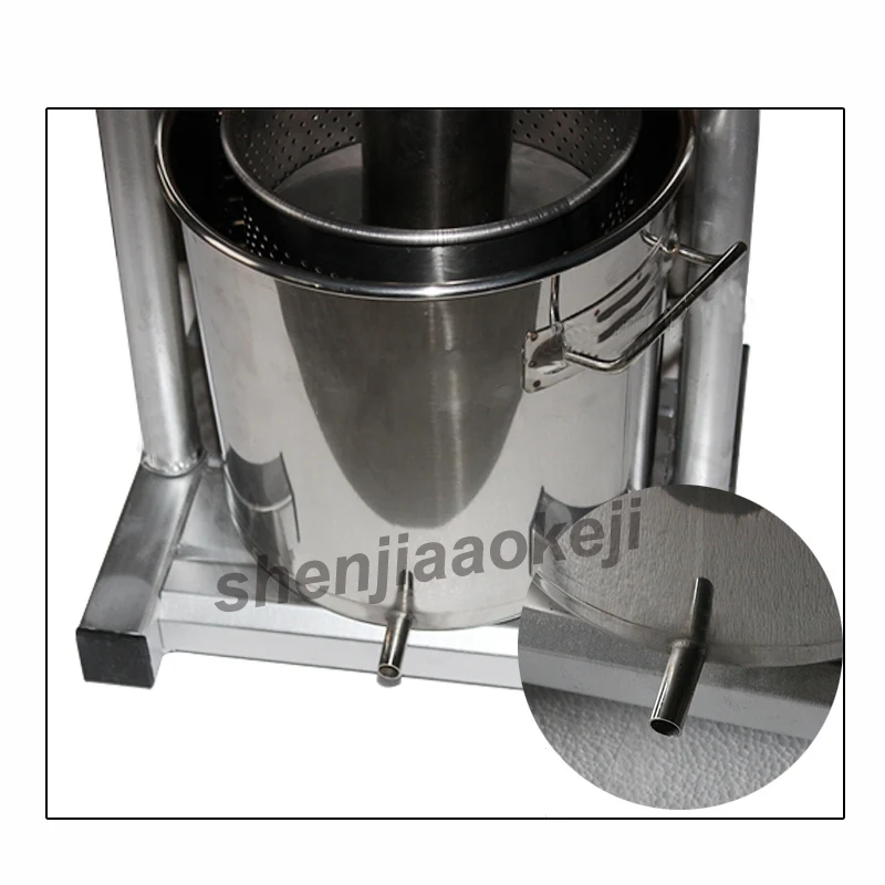 22L manual hydraulic juicer stainless steel small juicer grape orange squeezer fruit presser12L/22L/36L