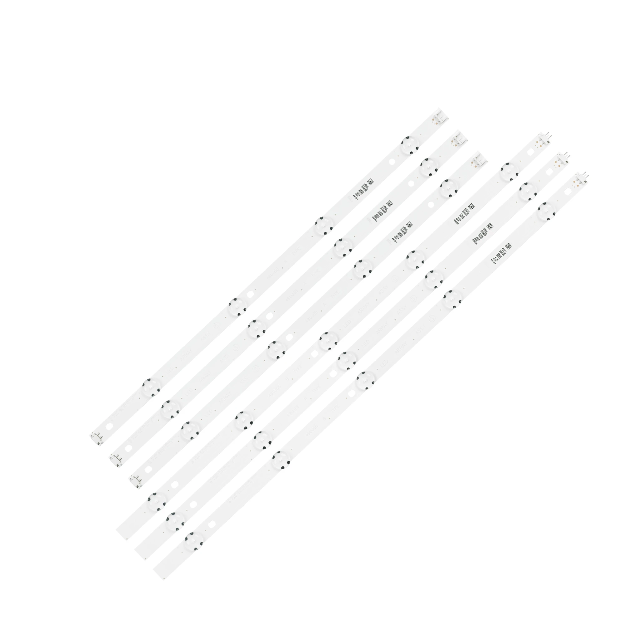 LED strip for 49UJ630 49LJ614V 49UJ634V 49UJ670 49UJ670V 49UJ651V 49UJ650 49UJ670 17Y 49LJ61 49LH61 49UJ65_A B_27LED