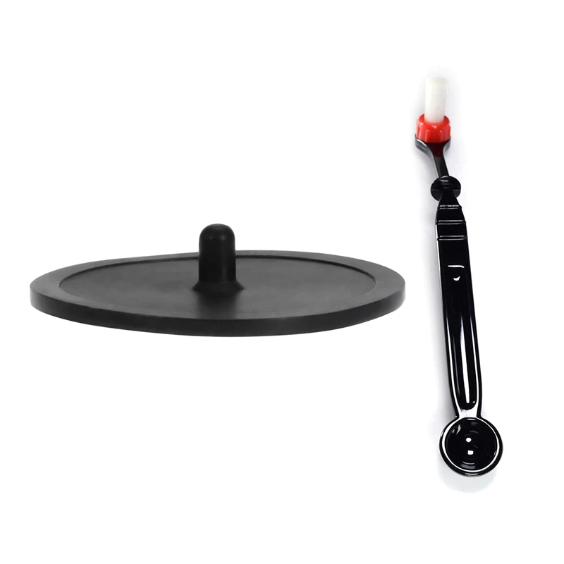 Слепой фильтр задний промывочный диск резиновая прокладка с 2 в 1 нейлон эспрессо кофе шлифовальные кисти