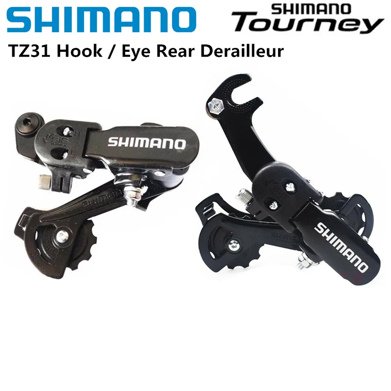 Shimano TOURNEY RD-TZ31-A-GS 6 vitesses 7 vitesses 18 vitesses 21 vitesses crochet et oeil dérailleur arrière pour vtt vtt