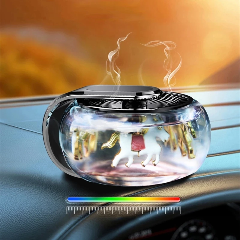 الشمسية التلقائي دائري الروائح الديكور سيارة الروائح سيارة العطور مقعد لتنقية الهواء العطر الملحقات