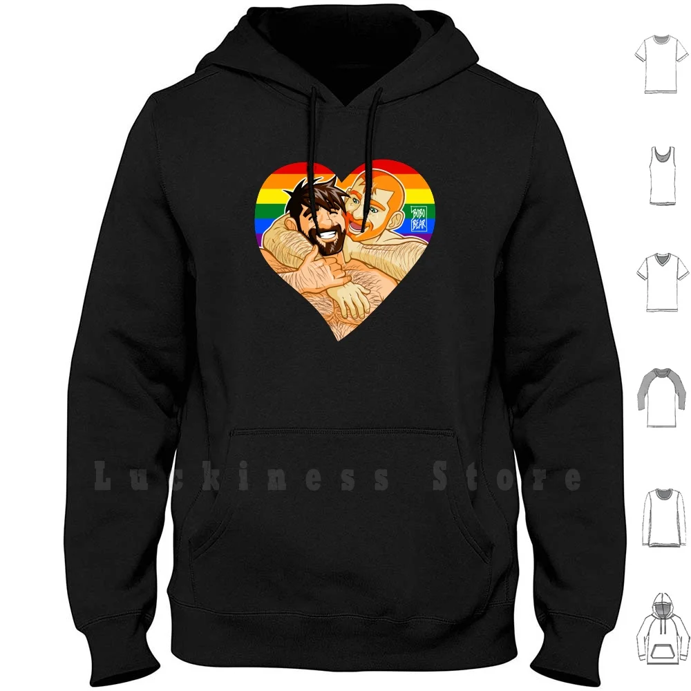 Adam And Ben Wrestling Hoodies Bobobearart Bobobear Bobonisi Bear Bear Art Pride Tom Of Finland