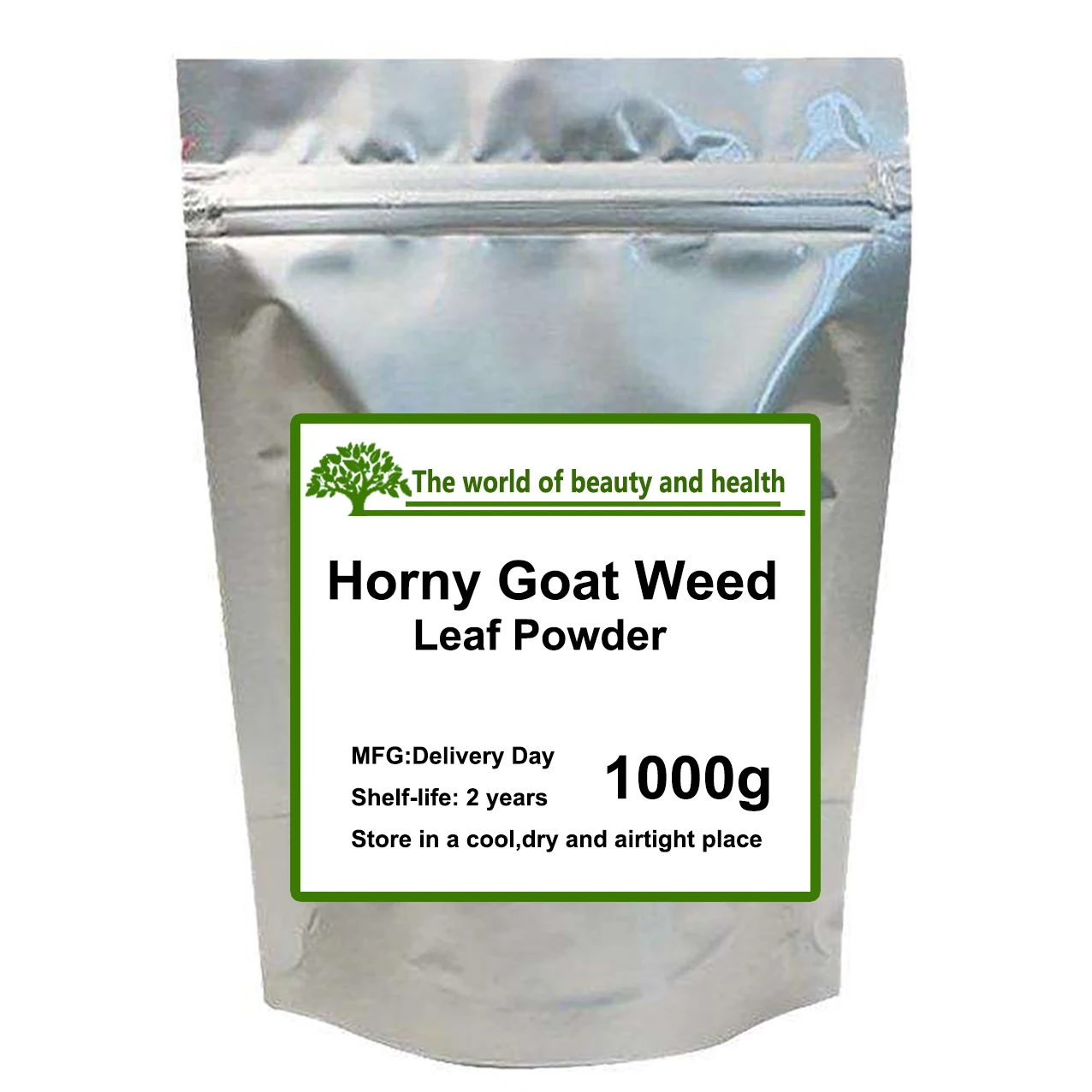 Natural Horny Goat Weed Leaf Powder Good Price Epimedium