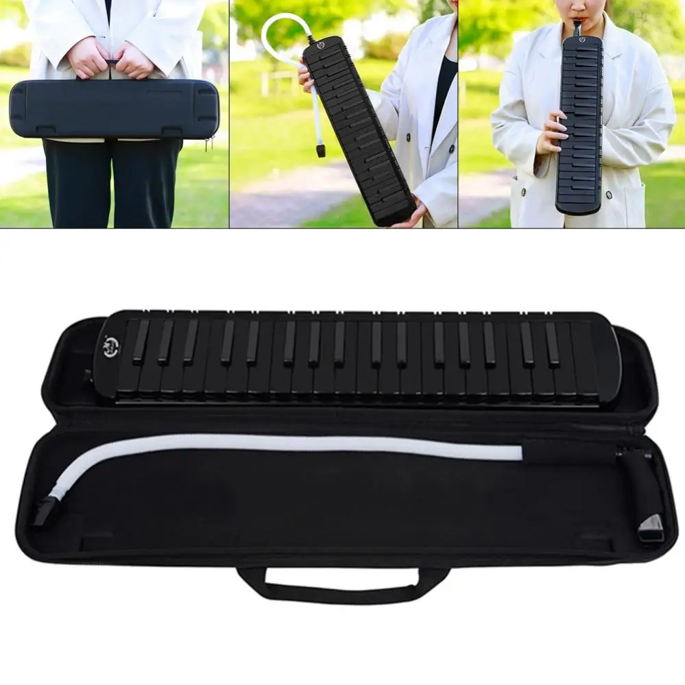 37 Keys Portable Melodica Mouth Organ Piano Teaching Instrument Professional Keyboard Instrument Musical Kids Beginners Gift