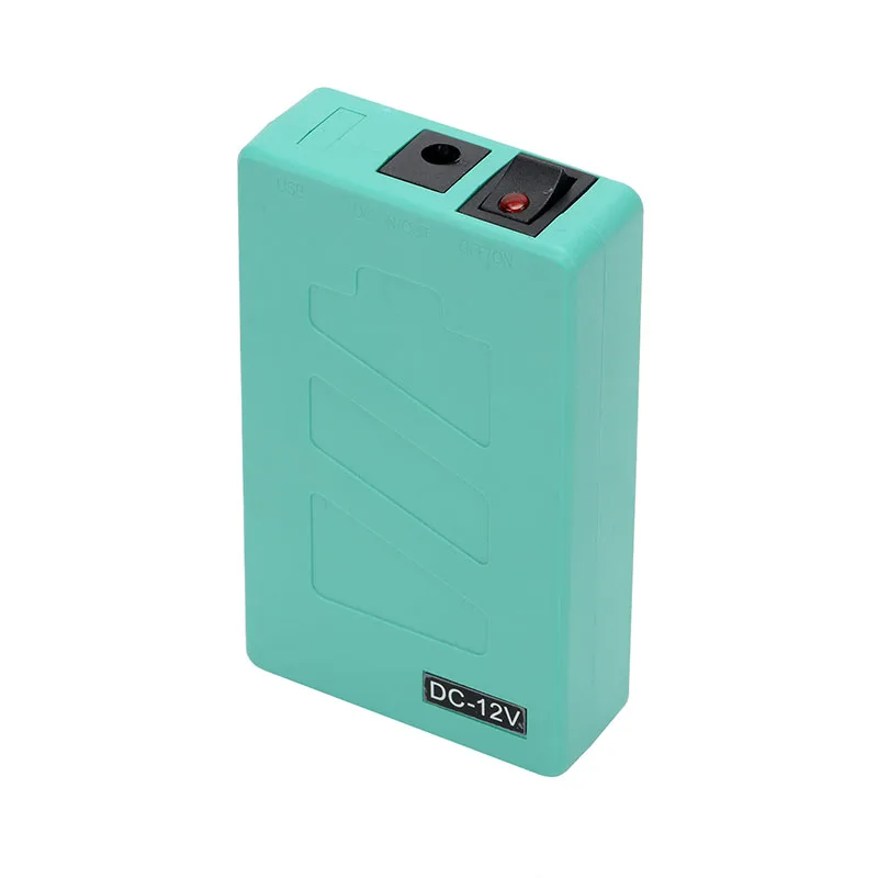 MasterFire DC 12V 1800mAh Super Polímero Lithium-ion Bateria Portátil Recarregável para Câmera CCTV Transmissor DC 12180