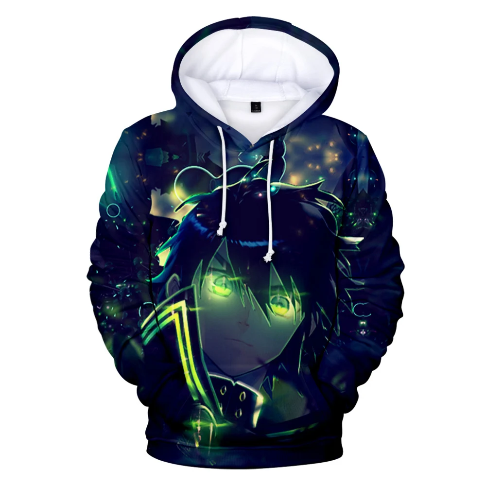 2021 New 3D seraph of the end Hot blood animation Hoodie Sweatshirt Casual Streetwear Adult Kids Long Sleeve Pullovers Clothes