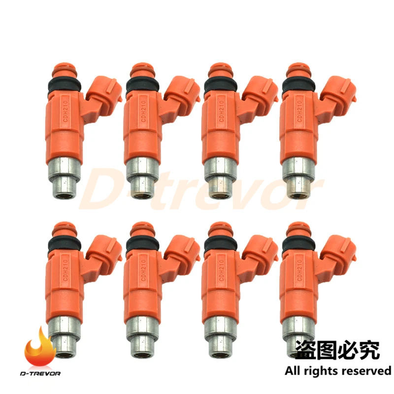 8pcs CDH210 Fuel Injectors nozzle for Yamaha outboard 115HP Mitsubishi Dodge Chrysler OEM 15710-65D00 FJ344 INP771