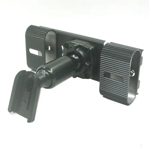 Imagen 1 del producto Soporte de cámara de salpicadero montado en espejo retrovisor de coche con placa trasera Universal en lugar de correa