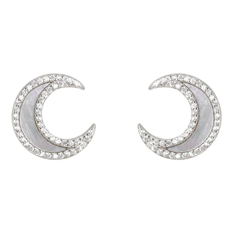 LIVVY-Boucles d'Oreilles en Argent pour Femme, Bijoux Faits à la Main, Style Rétro, Français, Romantique