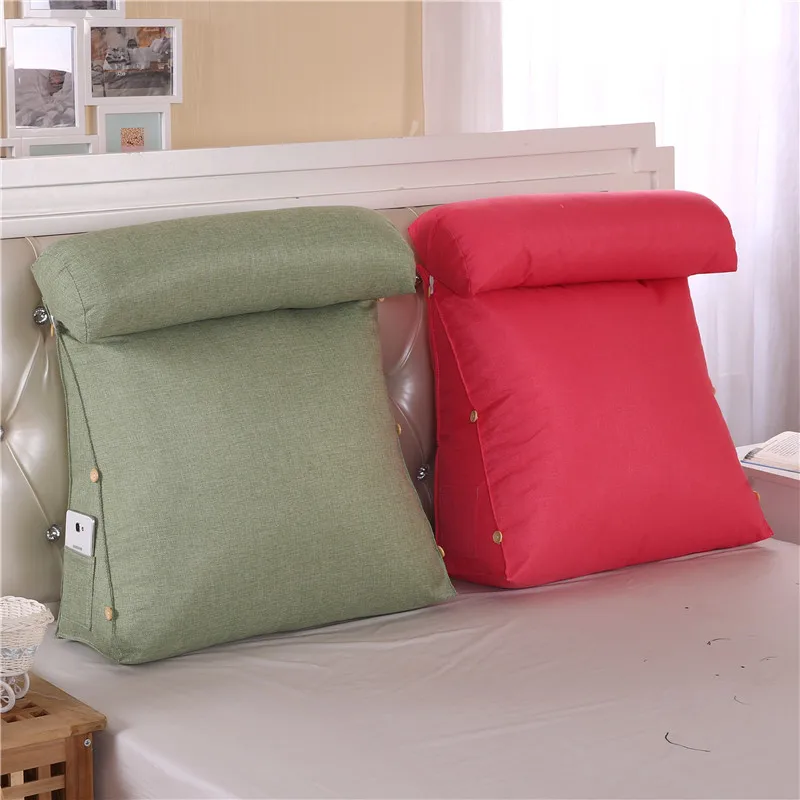 

Fashion Lounger Bed Reading Rest Back Sofa Cushion Pillow Office Chair Living Room Lumbar Pad