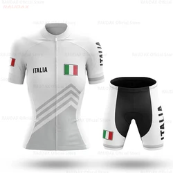 Italy Woman Cycling Set Summer 2021 New Bicycle Clothing Breathable Team Mountain Cycling Clothes Suits Ropa Ciclismo Sport Wear