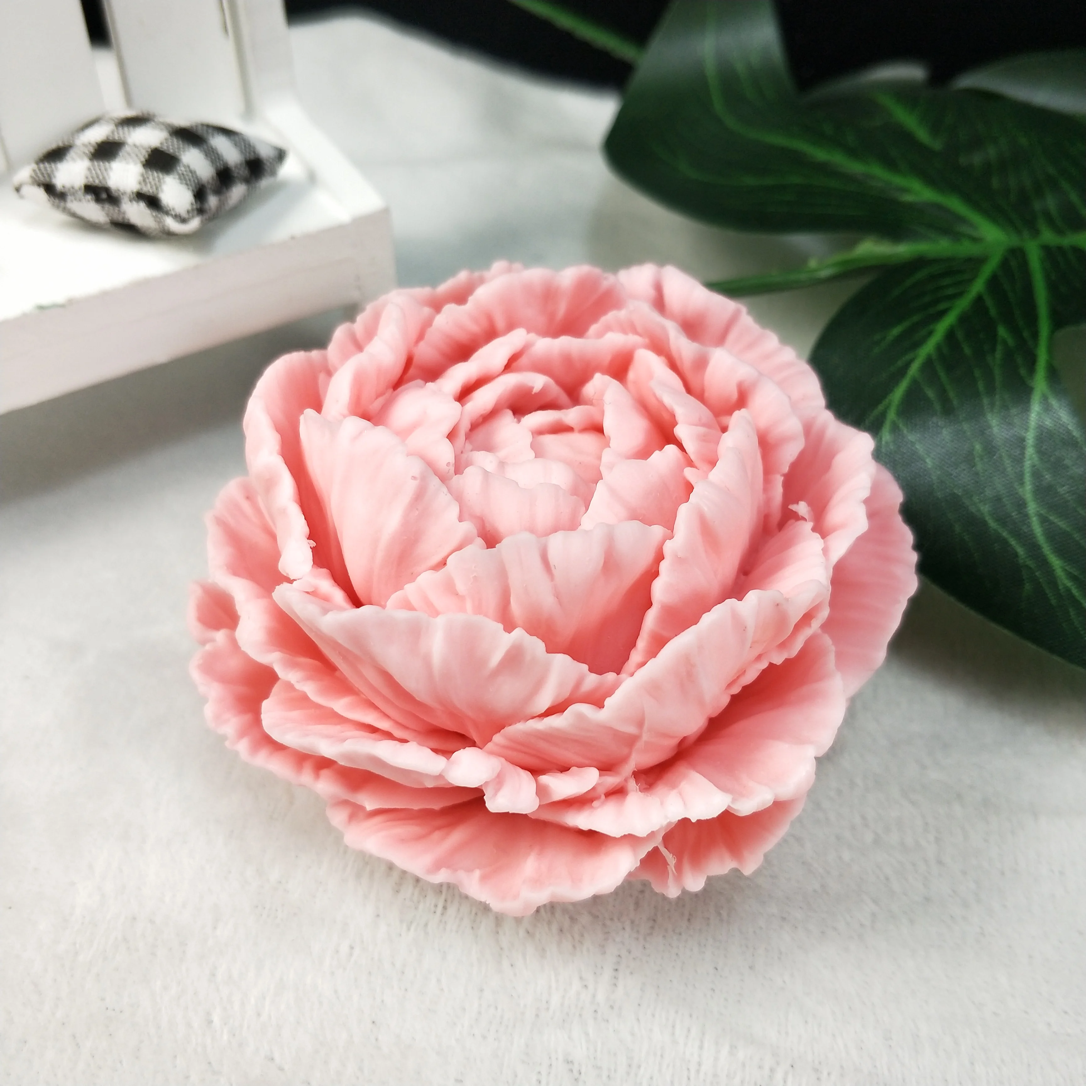 Silicone Peony Flower Molds Peony Flowers Soap Molds Candle Moulds Bouquet Making Clay Resin Rubber HC0209