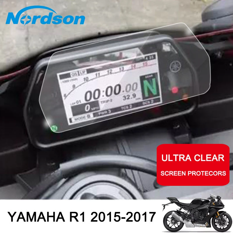 Nordson Motorcycle Cluster Scratch Cluster Screen Protection Film Protector For YAMAHA YZF R1 YZF-R1 YZF R1M 2015 2016 2017