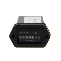 DC 12V-36V Generator Sealed Hour Meter Counter For Boats Trucks Tractor Cars Hour Meter