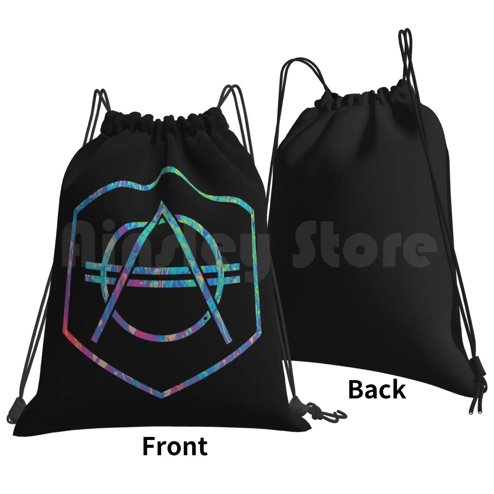 Don Hex Backpack Drawstring Bags Gym Bag Waterproof Don Don Edm Rave Music House Techno Dubstep Festival Music Festival