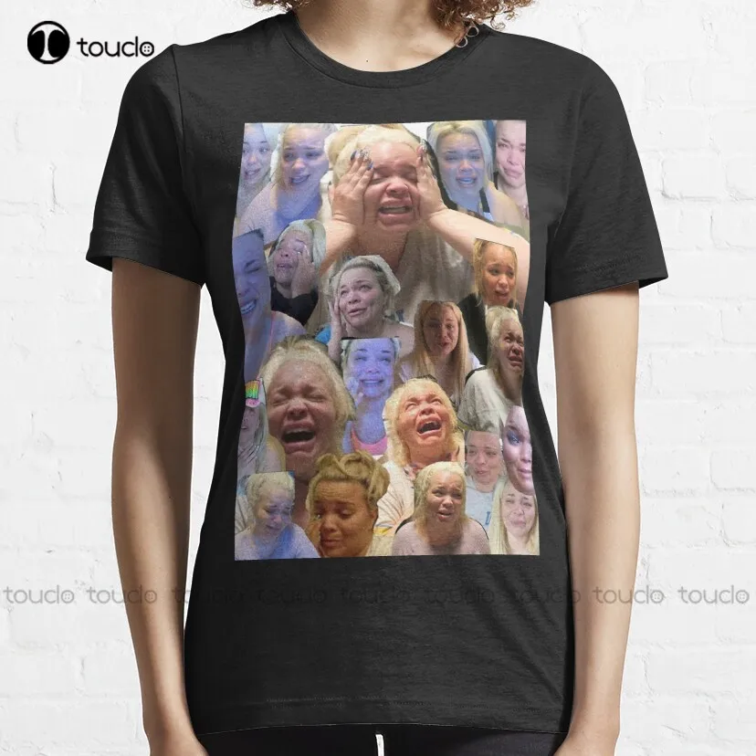 Trisha Paytas -  Classic T-Shirt Mens Tshirt Custom Aldult Teen Unisex Digital Printing Tee Shirt Xs-5Xl Fashion Funny