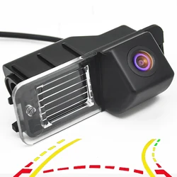 Variable Parking Line Dynamic Trajectory Tracks Car Rear View Backup Camera For VW Volkswagen Polo V 6R) / Golf 6 VI / Passat CC