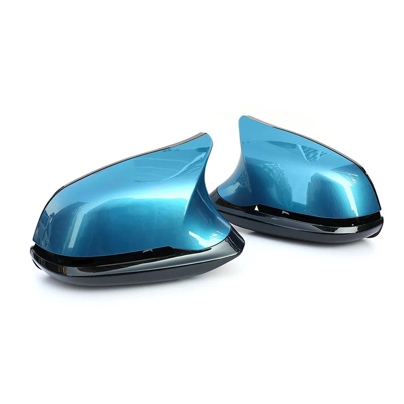 

Surface highlight UV Refit horns 6-piece car rear view mirror cover Changed M3 For BMW F20 F30 F32 X1