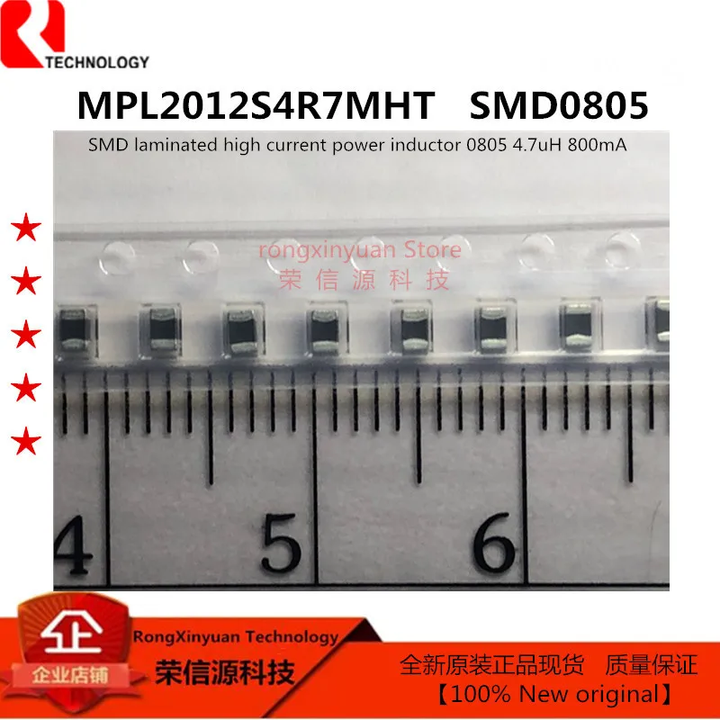 100pcs MPL2012S4R7MHT 0805 4.7uH 800mA MPL2012S4R7 . CBW160808U601T SMD Bead 0603 600R ±25% 1A 100MHz CBW160808U601 New original