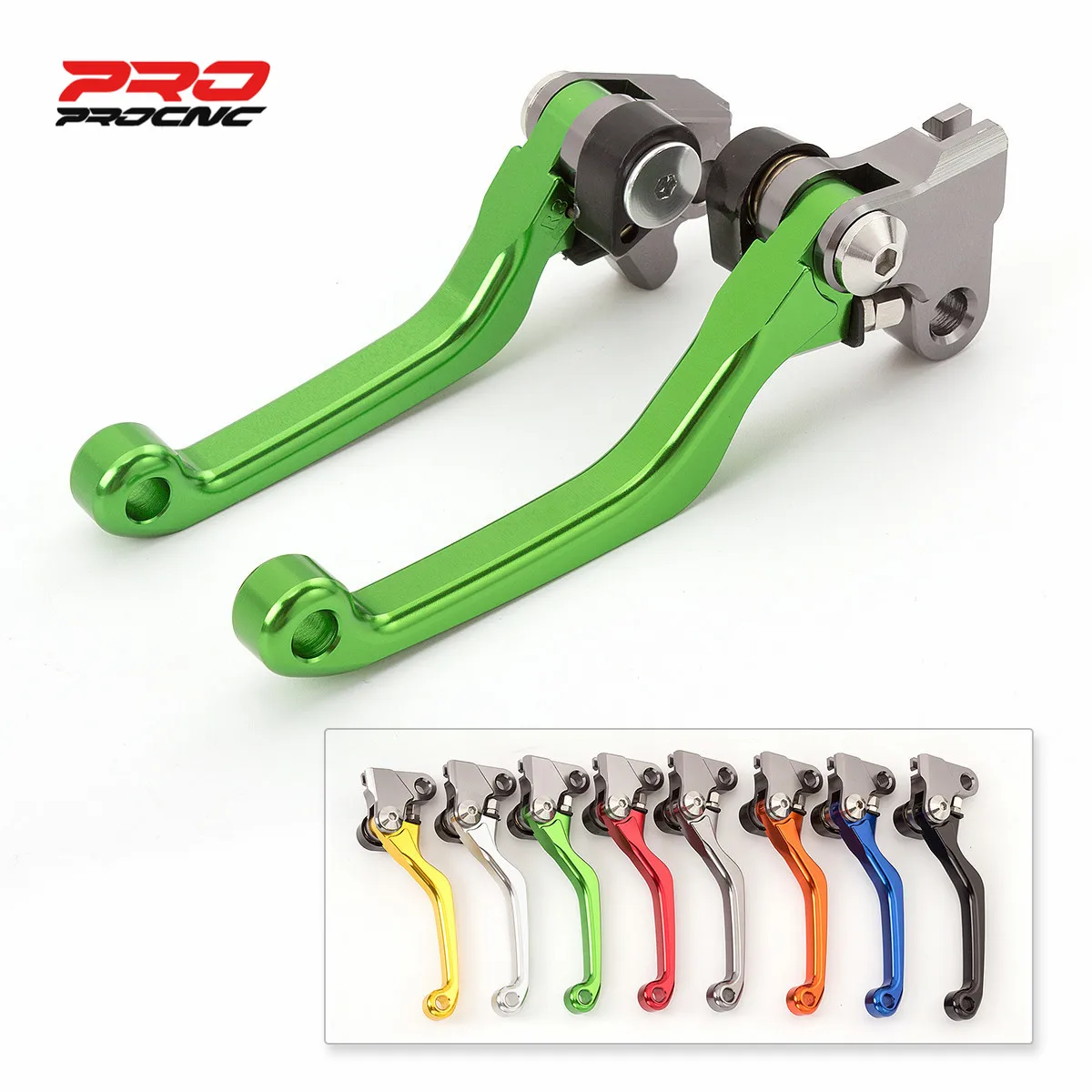 For Kawasaki KX 65 85 125 250 250F KX65 KX85 KX125 Brake Clutch Lever Aluminum Moto Dirt Pit Bike Motocross Brake Clutch Lever