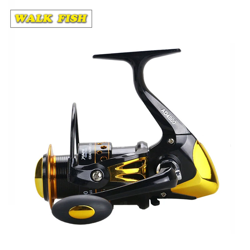 WALK FISH Fishing Reel 12+1BB AD1000 -7000 Spinning Reel carpa molinete de pesca roda Spinning Wheel Fishing Reel