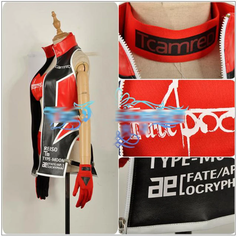 Joan Mordred Racing Suit Cosplay form Anime Fate/Apocrypha Cos Fate Costume Customize