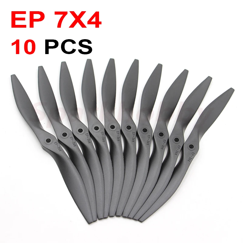 10PCS HAOYE EP 7x4 7040 CW university slow speed folding propeller bore diameter 4mm for RC Fixed-wing aircraft accessories