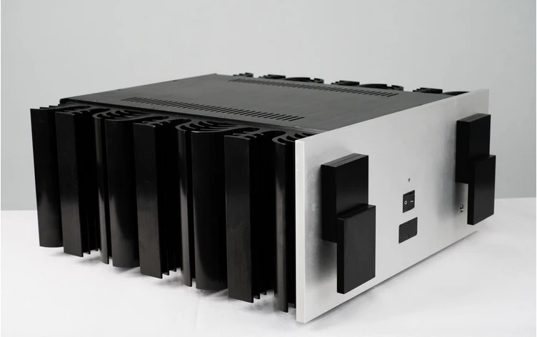 Gzbotolave 4821 Full aluminum chassis power amplifier chassis class A enclosure PSU box side heatsink