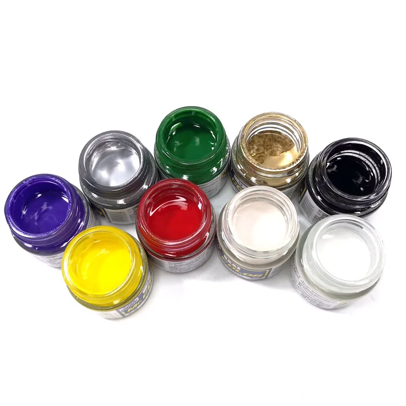 Gunze 10ML C1-C23 Mr Color Hobby Nitro Lacquers Oily Paint Draw Pigment For DIY Doll Military Model Handicraft Coloring Tool