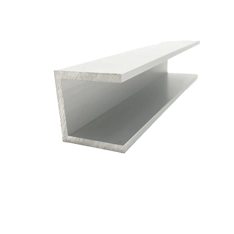 U-shape Aluminum, Outer width 52mm, length 50cm,aluminum alloy glass covered edge strip