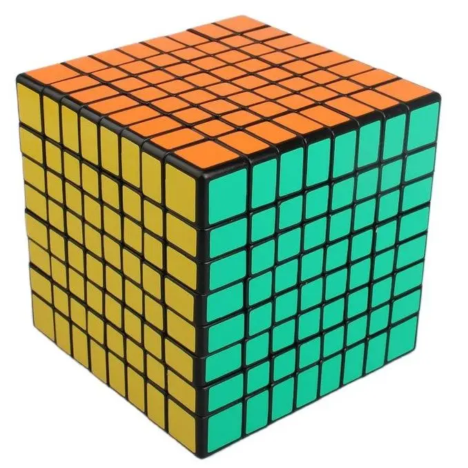 Nuovo ShengShou 8x8x8 Puzzle Magico Cubo Magico 6x6 Cubo di Velocità Torsione Nera 7x7x7 Strati Puzzle Magico Giocattoli Educativi Professionali