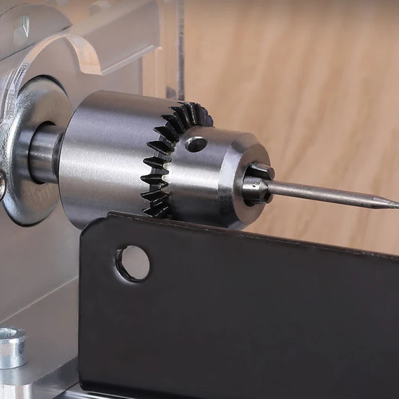 Imagem -02 - Mini Máquina de Torno para Marcenaria Ferramenta de Mini Máquina Multifuncional para Torno e Polimento