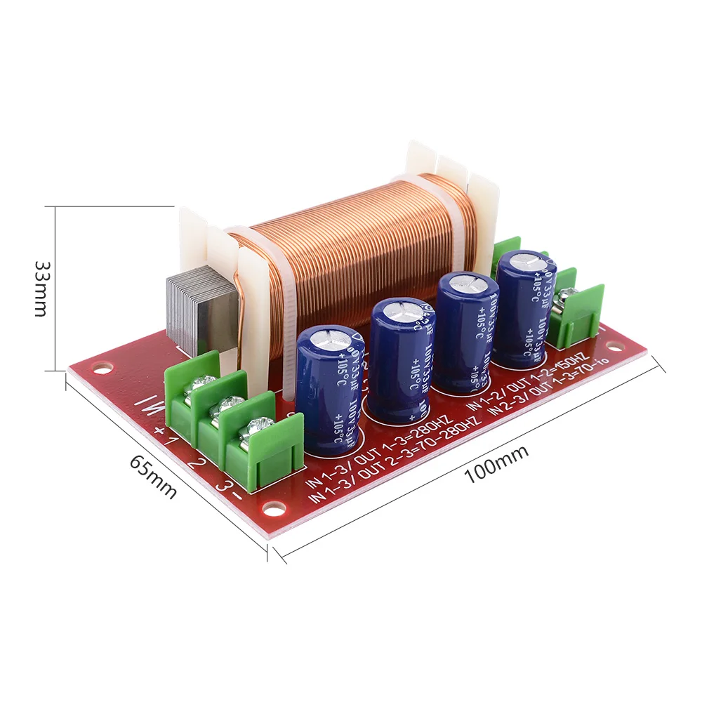 AIYIMA 300W 600W Crossover Filters Subwoofer Crossover Frequency Speaker Divider Super Woofer For 12 Inch 15 Inch Speakers