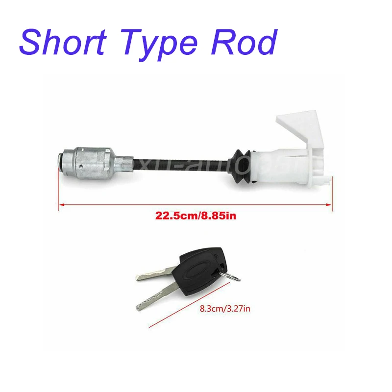 

Short Type Rod Bonnet Release Lock Latch Repair Kit Key Set For Ford- Focus C-MAX 2003-2007 MK2 2004-2012 4556337 3M5AR16B970AD