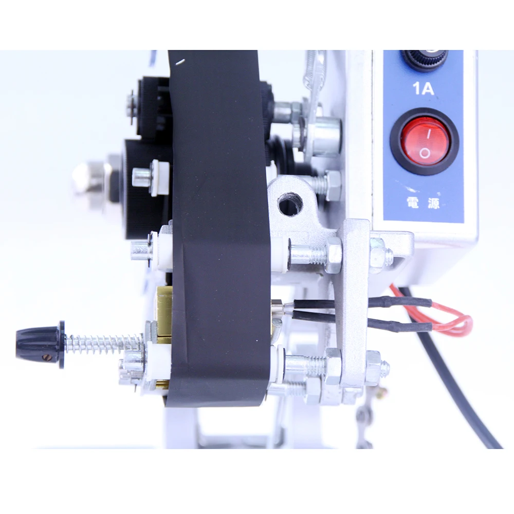 Color Ribbon Hot Printing Machine Direct Thermal Foil Manual Stamp Printer Coding Machine Date Ribbon Coder DY-8 manufacturer