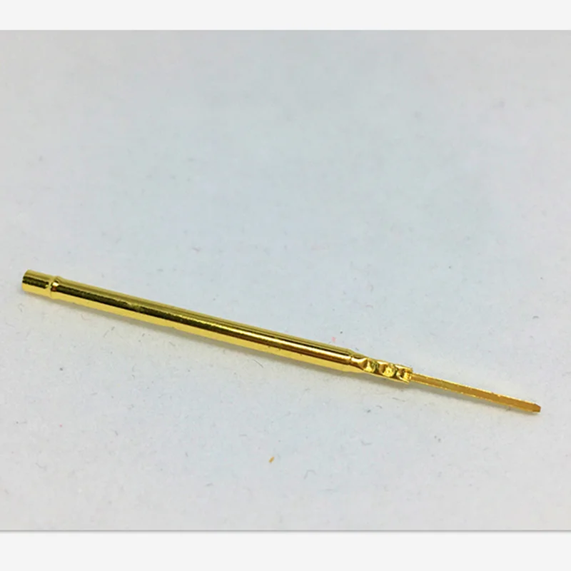 100 Cái/gói Kiểm Nghiệm R100-2W Thon Gọn Đồng Ống Mùa Xuân Kiểm Nghiệm Điện Chiều Dài Kim 38.78Mm Đường Kính 1.67Mm công Cụ Test