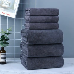 Bath Towel New 70*140cm  For Adults High Quality Thicken Soft Shower Spa Sport Travel Towel Microfiber Large Towel 80*180cm