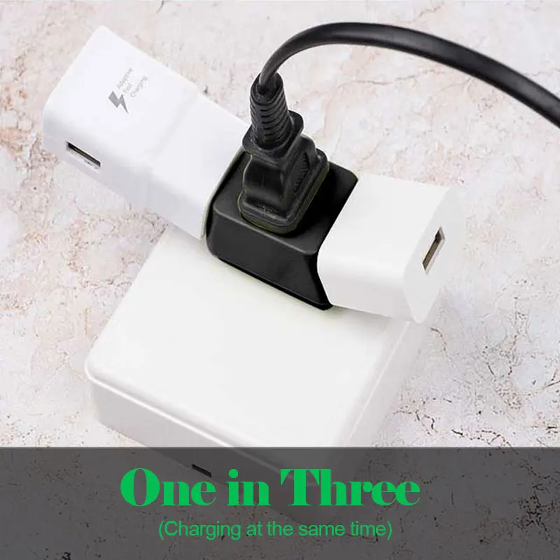 1 Turn 3 Socket US Plug United States Japan Canada India Travel Power Converter Charger Wall Socket Adapter Power Conversion