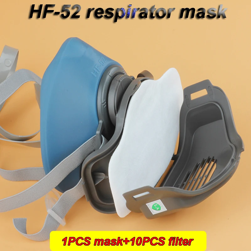 

HF-52 Respirator gas mask High quality original Protective mask Industrial dust PM2.5 Metal fume Oily particles Breathing mask