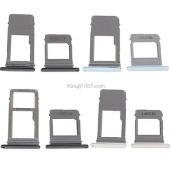 Rear A5 A7 2017 SIM Card Tray For Samsung Galaxy A520 A720 Sim Card SD Card Adapter Holder Slot Single Dual Version