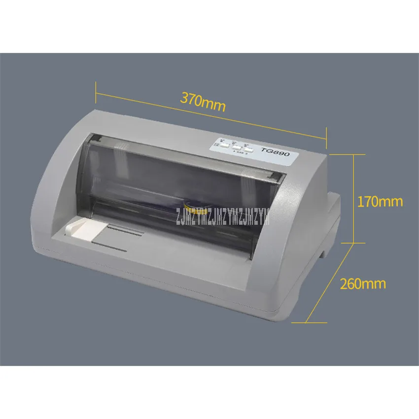 TG890 Dot Matrix Needle Type Dot Matrix Printer Express Delivery Bill Electric Office Tax Invoice Printer USB 1+5P Copy Ability