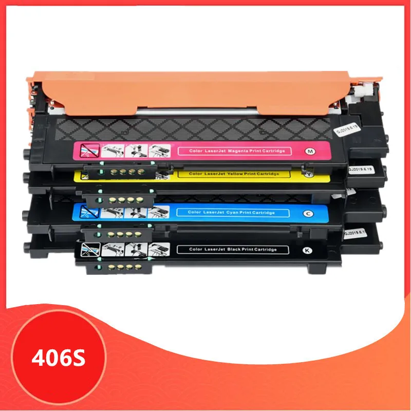 

Compatible toner cartridge for samsung 406s k406s CLT-406S CLT-K406S C406S Y406S CLP-360 365w 366W CLX-3305 C460FW 3306FN 3305W