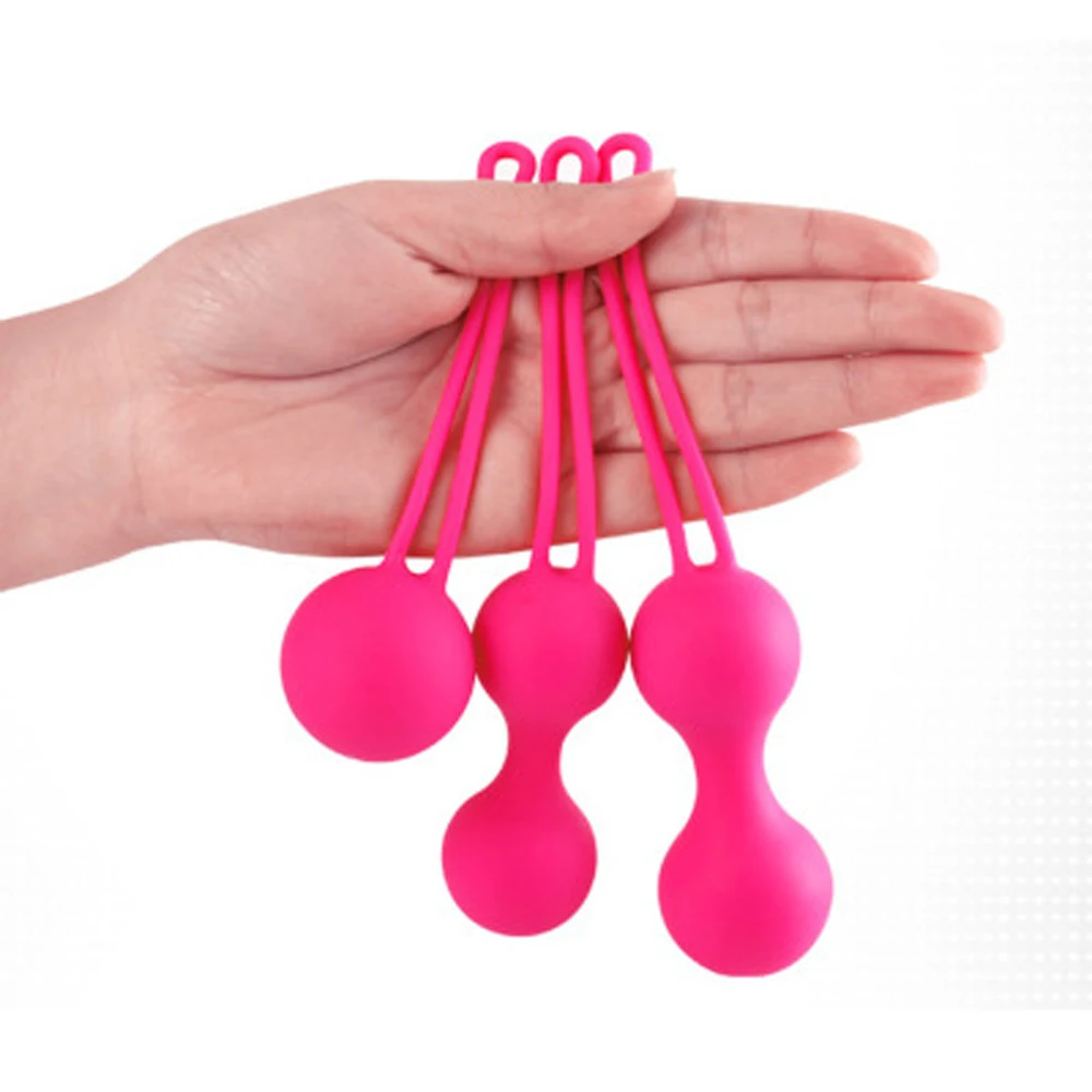 Silicone Smart Kegel Balls Vagina Tighten Exercise Intimate Muscles Machine Beads Vaginal Geisha Sex Toys for Women Adults