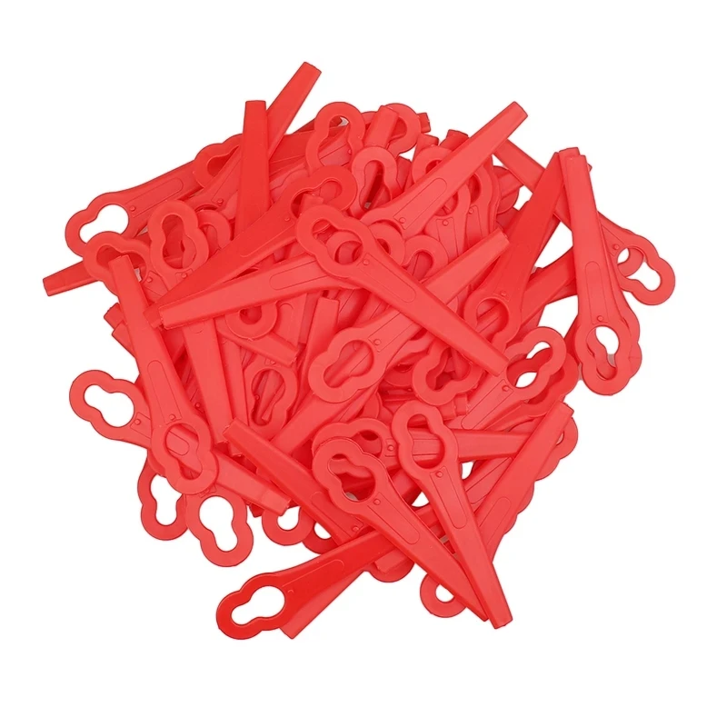 30Pcs/lot Swing ABS Plastic Blade Pendants for Cordless Grass Trimmer Garden Timmer Tool Parts Garden tool