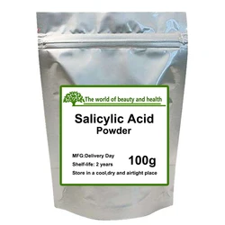 High Grade Salicylic Acid Powder Cosmetic Raw, Skin Whitening , Anti Acne, Exfoliation,Skin Care