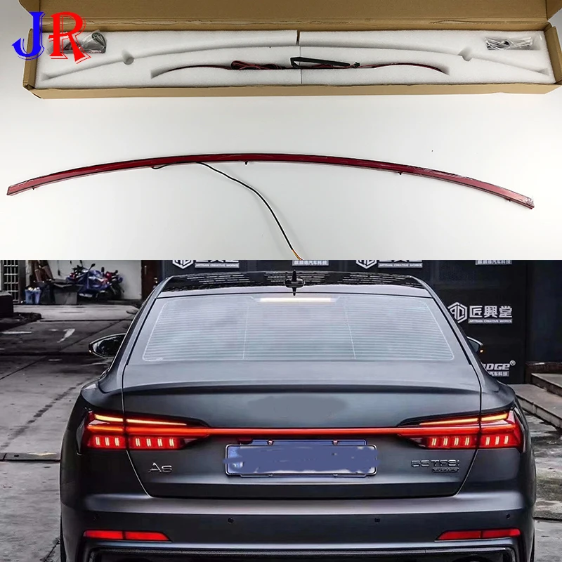 

So Popular for Audi New A6 C8 Width Light Through Trunk Rear Lamp LED Turn Signal Light Modified New Streamer Through Tail Light