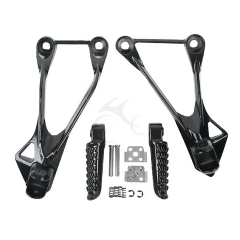 Motorcycle Passenger Rear Foot Pegs Rest Bracket For Kawasaki Ninja ZX636 2005-2006 ZX6R 2005-2008 05 06 07 08 Aluminum alloy