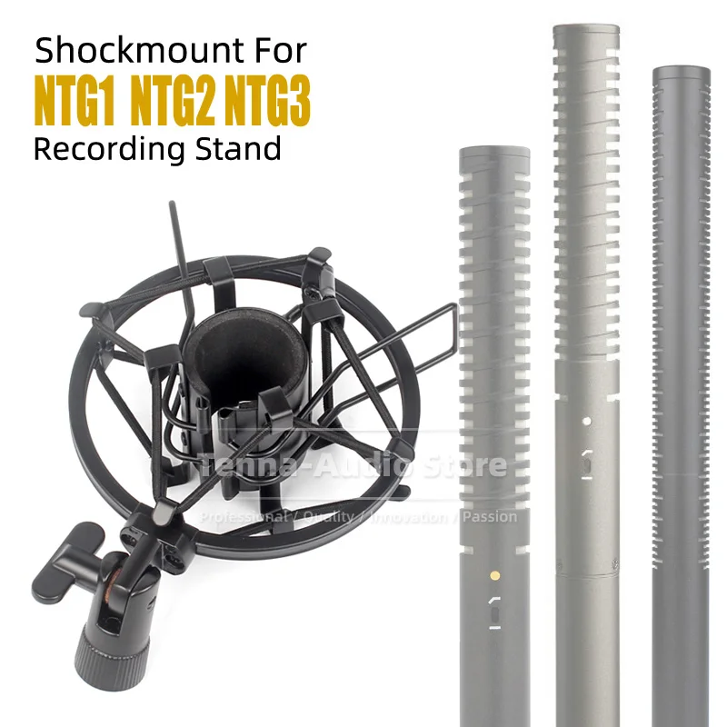 

Spider Microphone Shock Mount For RODE NTG 1 2 3 NTG1 NTG2 NTG3 Shotgun Bracket Mic Stand Suspension Mike Clip Shockproof Holder